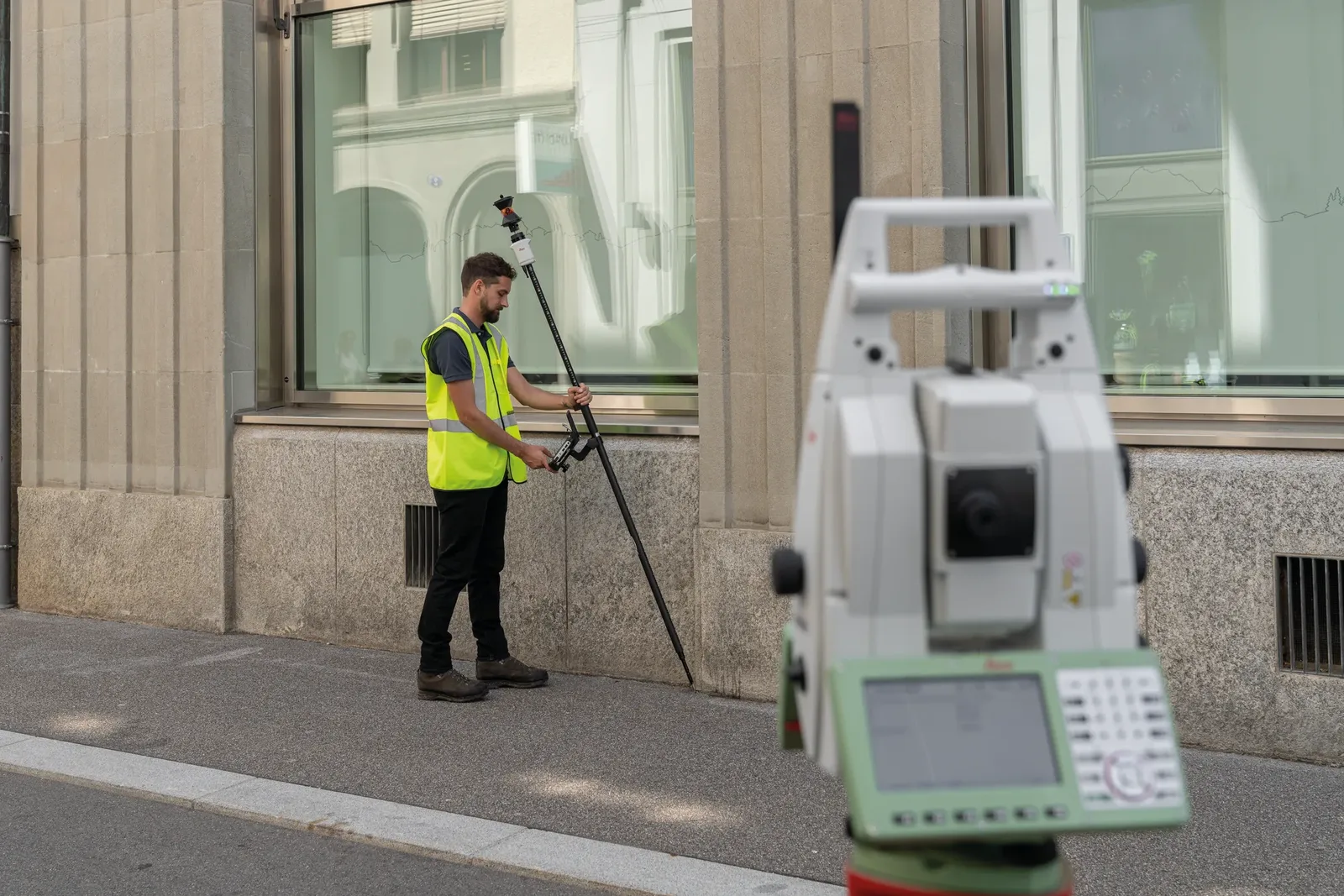 Geodetska oprema Leica AP20 u terenskoj izmjeri